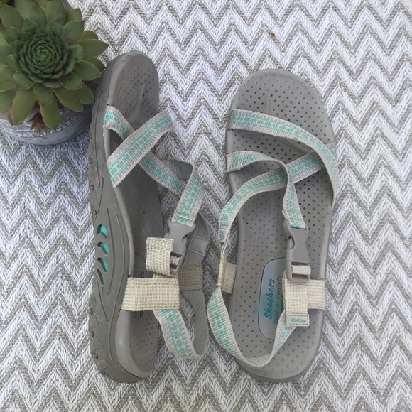 women's skechers reggae slim vacay sandal